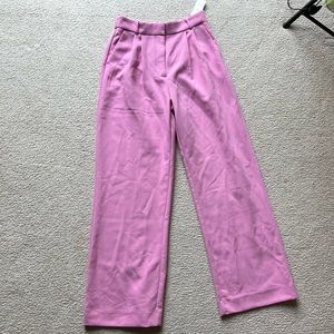 Abercrombie & Fitch A&F Women Sloane Tailored Pants High Rise Pink Size 6 28”